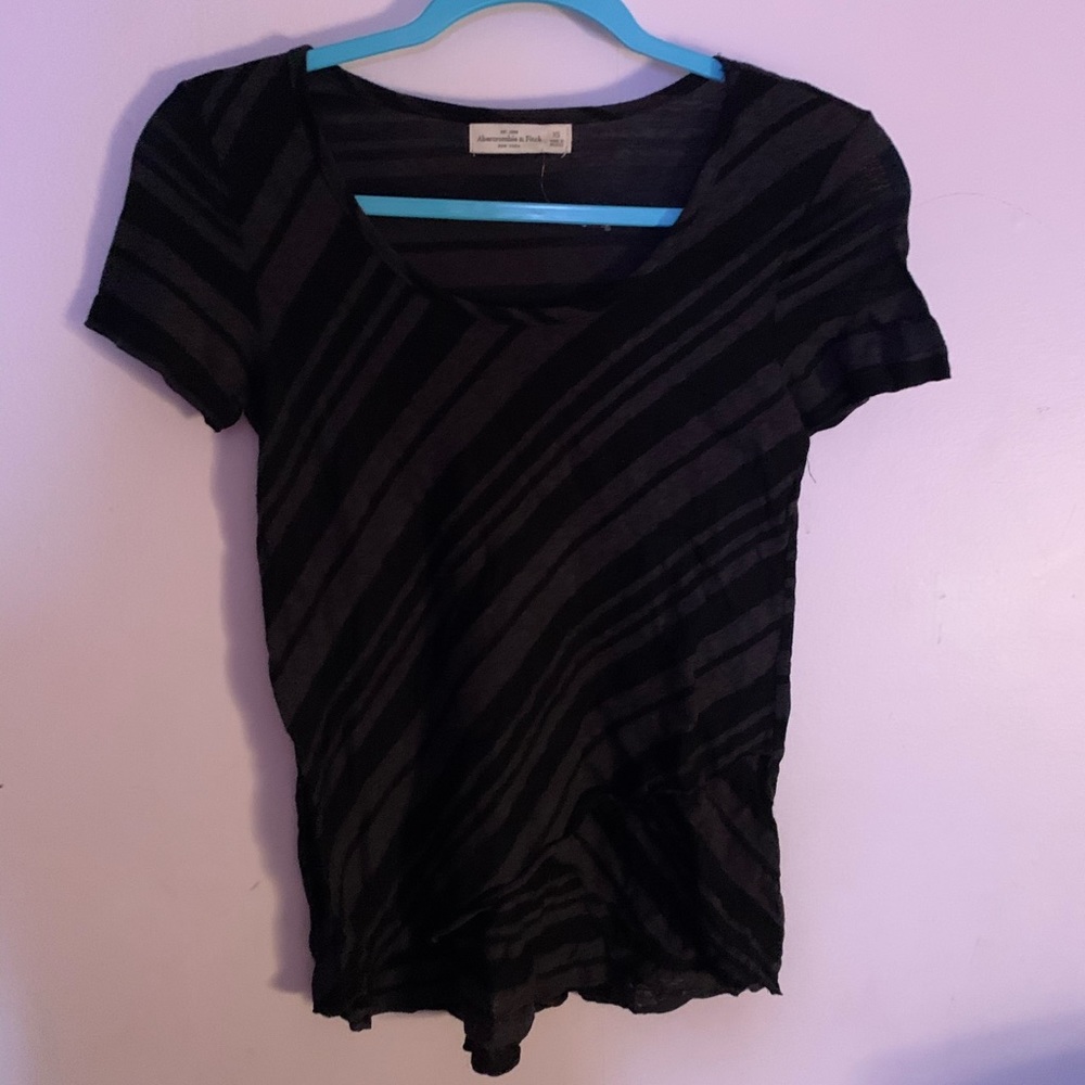 Hollister Crossover striped Short Sleeve Tee